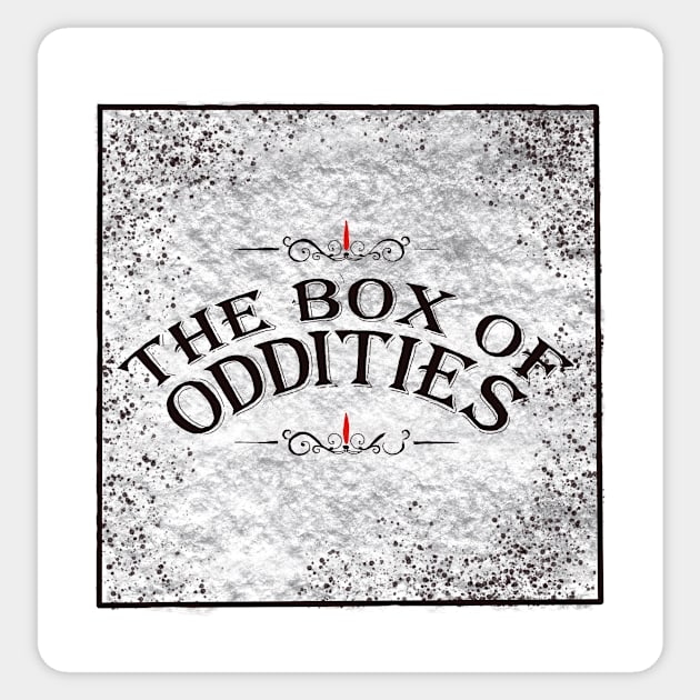 The Box of Oddities Sticker by SunnieSydney